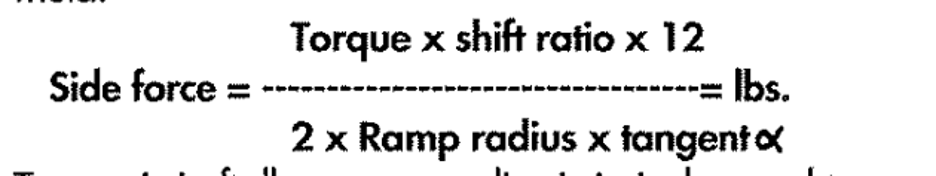 Motor torque curve